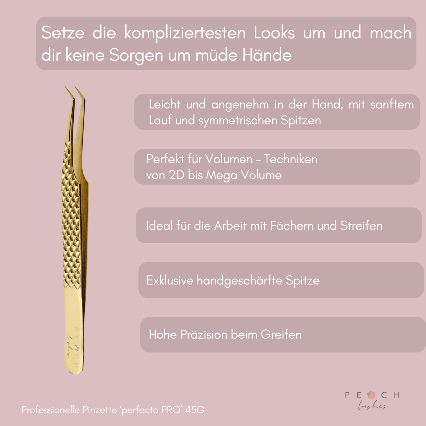 'Perfecta PRO' 45G Gold