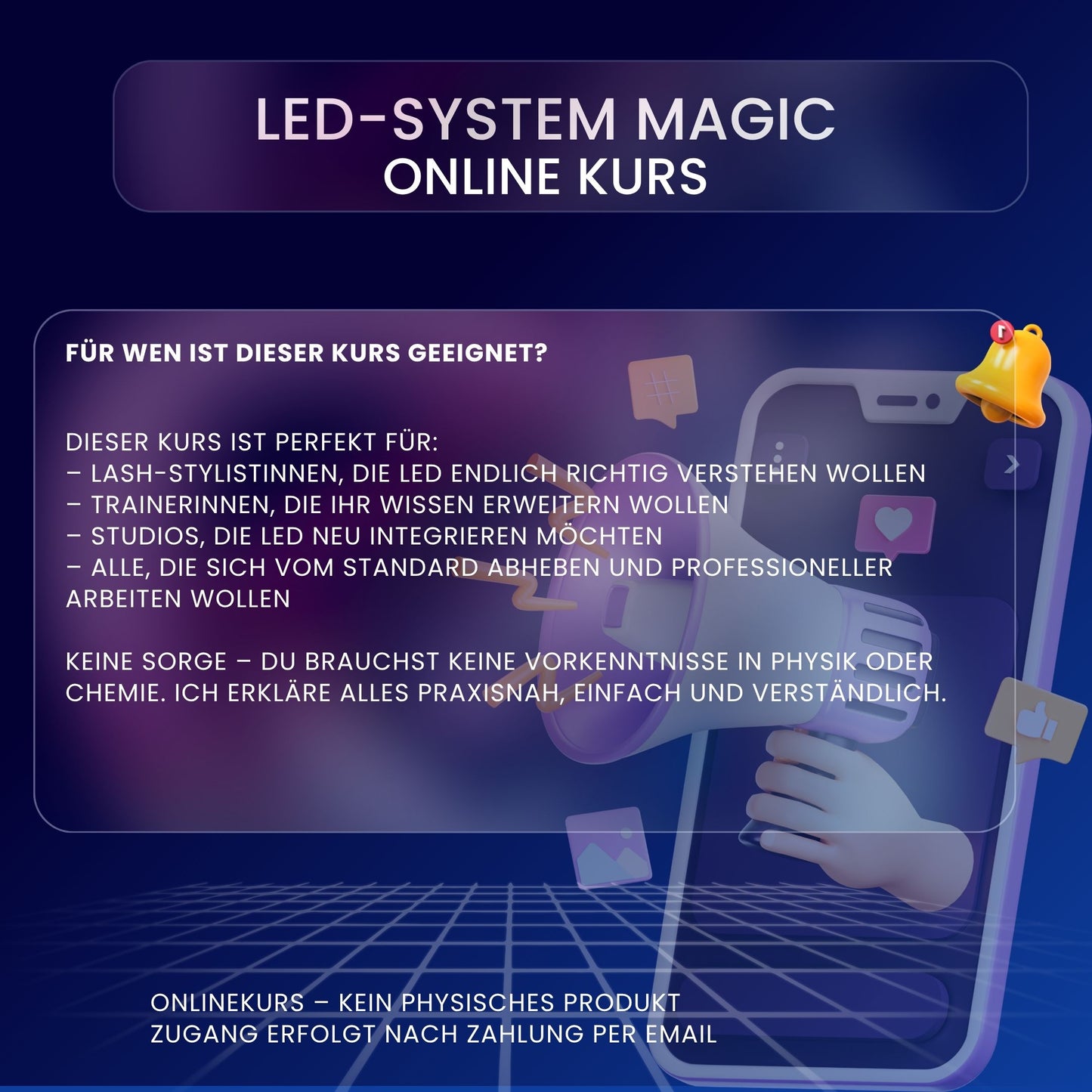 LED SYSTEM MAGIC - Onlinekurs