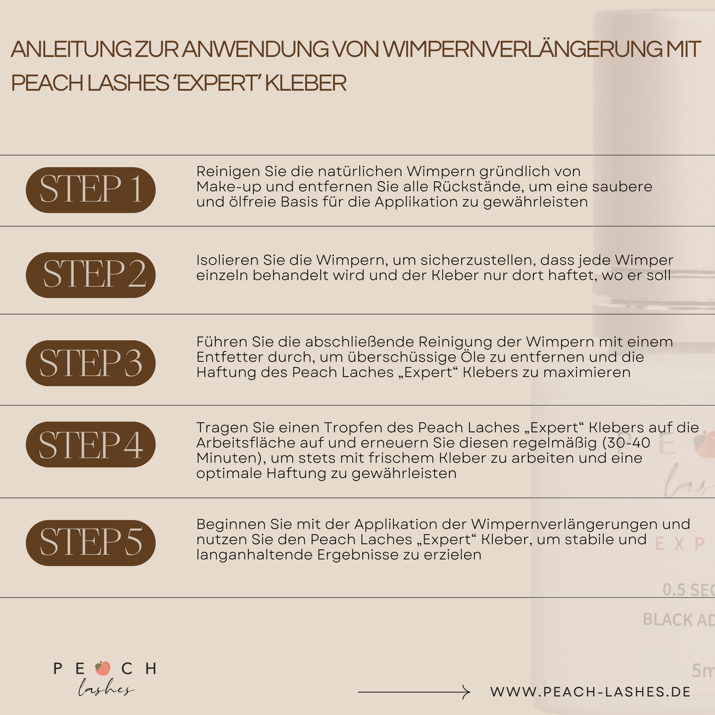 Wimpern Kleber EXPERT